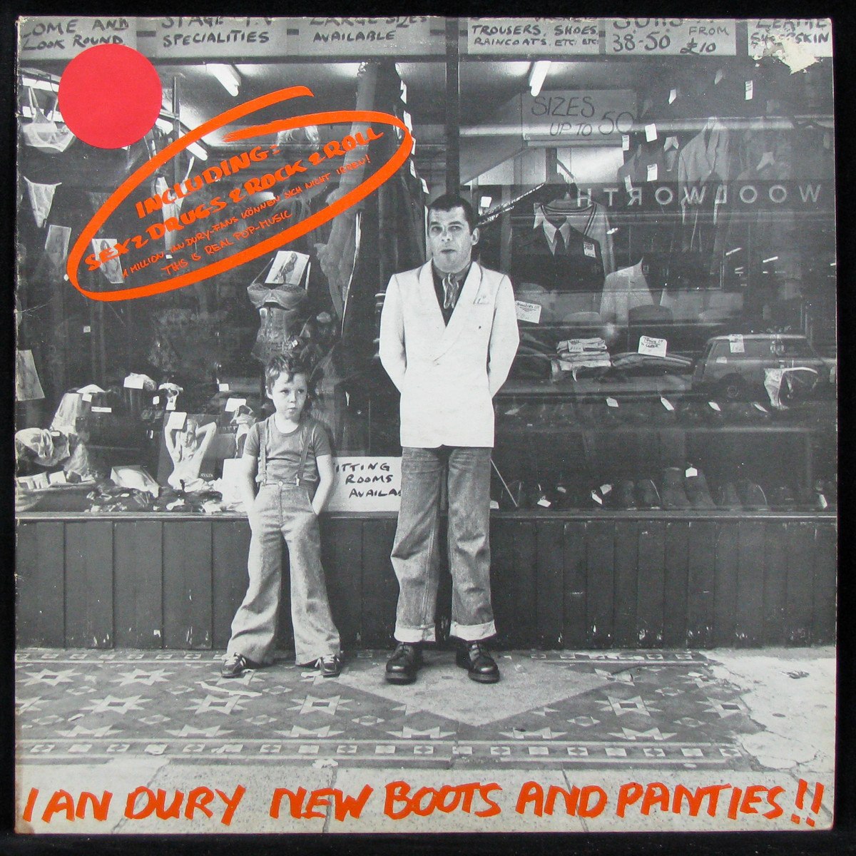 Пластинка Ian Dury - New Boots And Panties!!, 1977, EX+/EX+, 333043