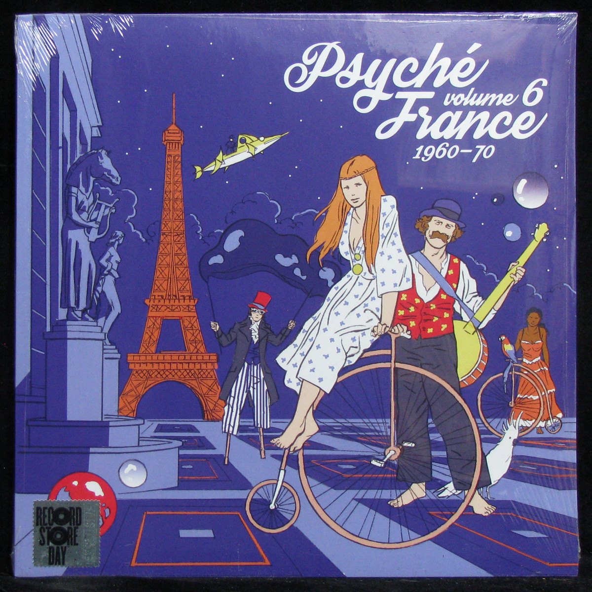 LP V/A — Psyche France 1960-70 Volume 6 фото