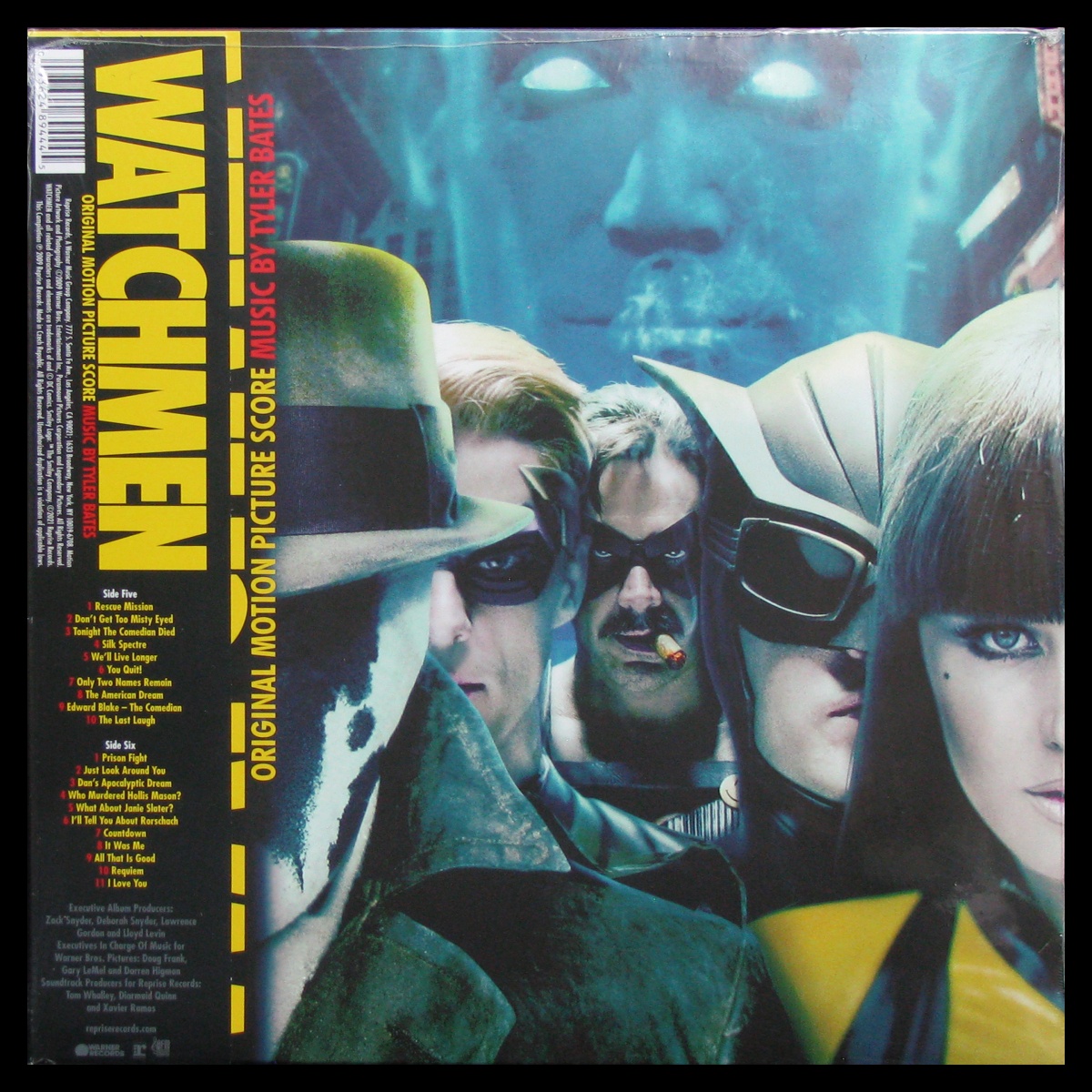 LP Tyler Bates / V/A — Watchmen (Original Motion Picture Soundtrack) (3LP, coloured vinyl, + obi) фото 2