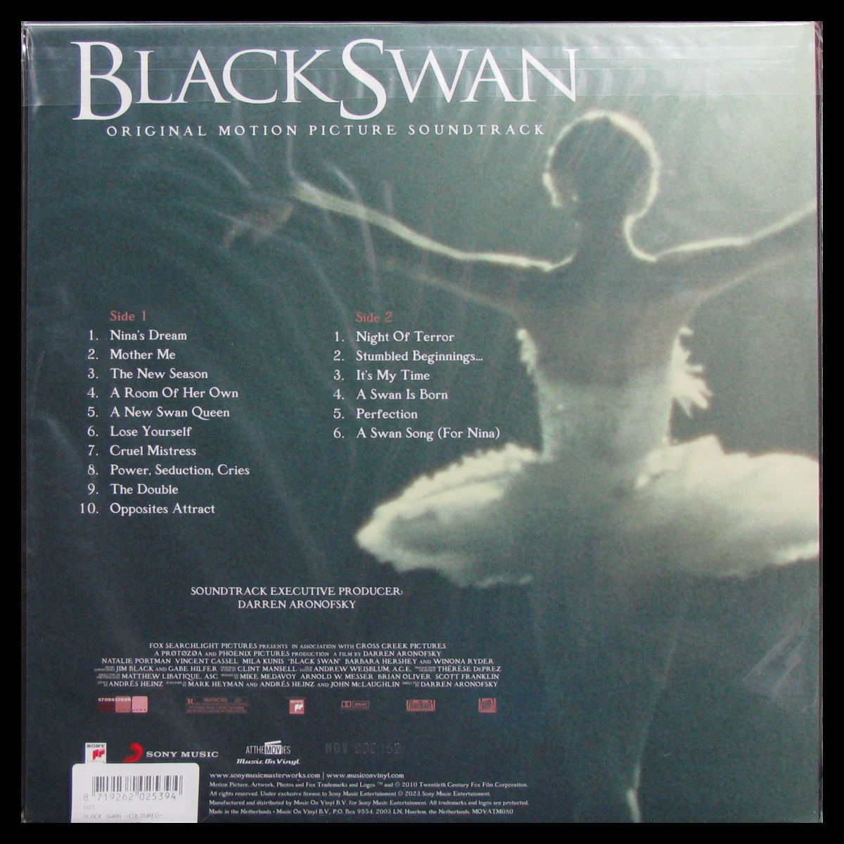 LP Clint Mansell — Black Swan (Original Motion Picture Soundtrack) (coloured vinyl, + booklet) фото 2