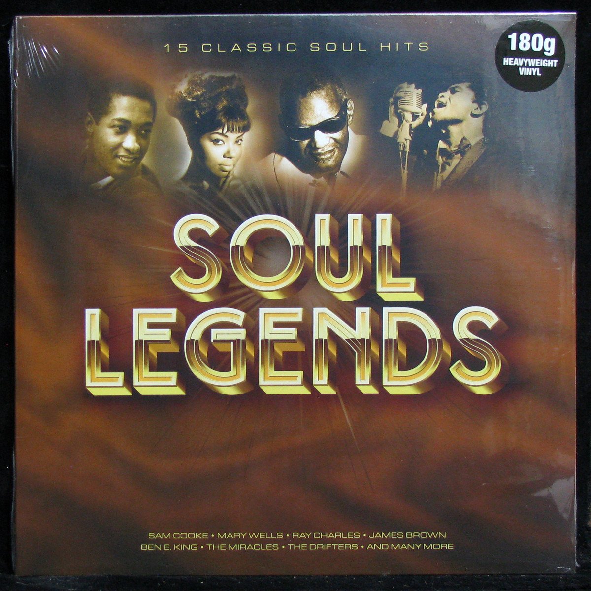 LP V/A — Soul Legends 15 Classic Soul Hits фото