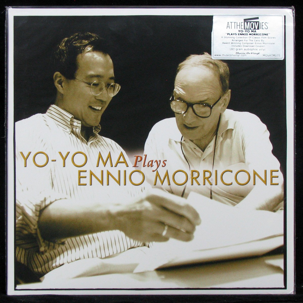 LP Yo-Yo Ma — Plays Ennio Morricone (2LP) фото