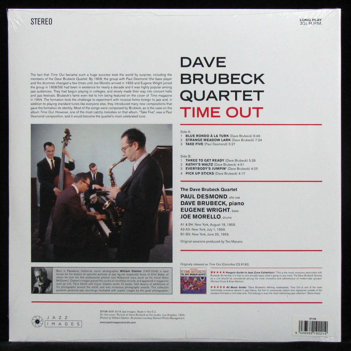 LP Dave Brubeck Quartet — Time Out фото 2