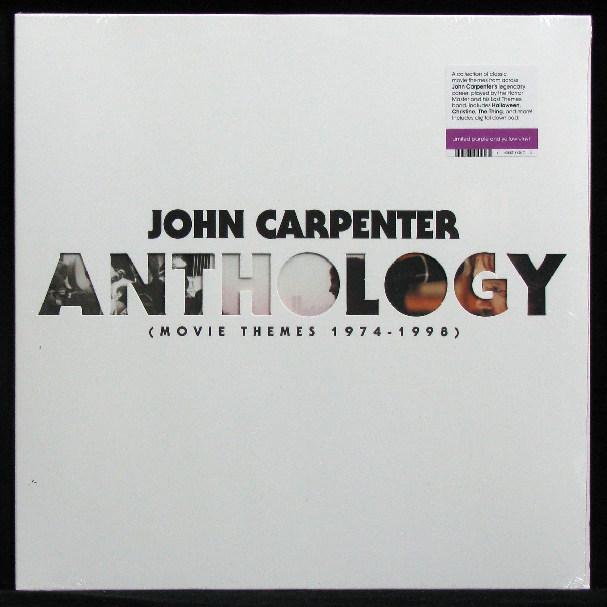 LP John Carpenter — Anthology (Movie Themes 1974-1998) (coloured vinyl) фото
