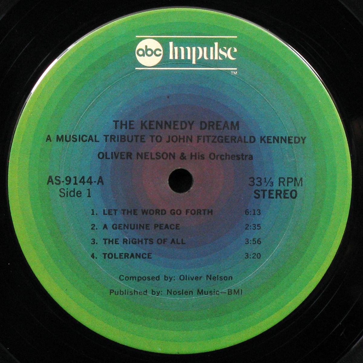 LP Oliver Nelson — Kennedy Dream фото 3
