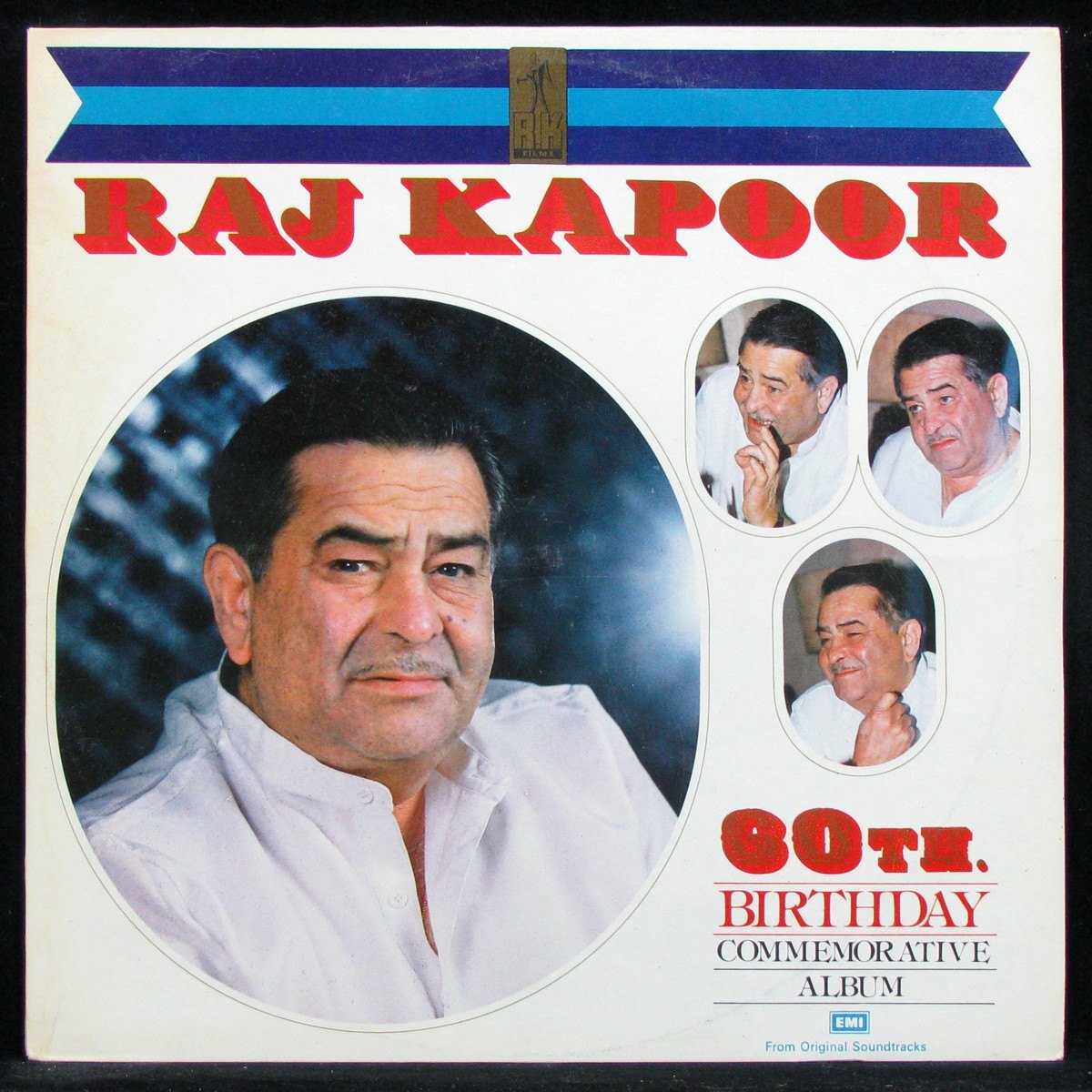 LP V/A — Raj Kapoor (60th. Birthday Commemorative Album) (mono) фото