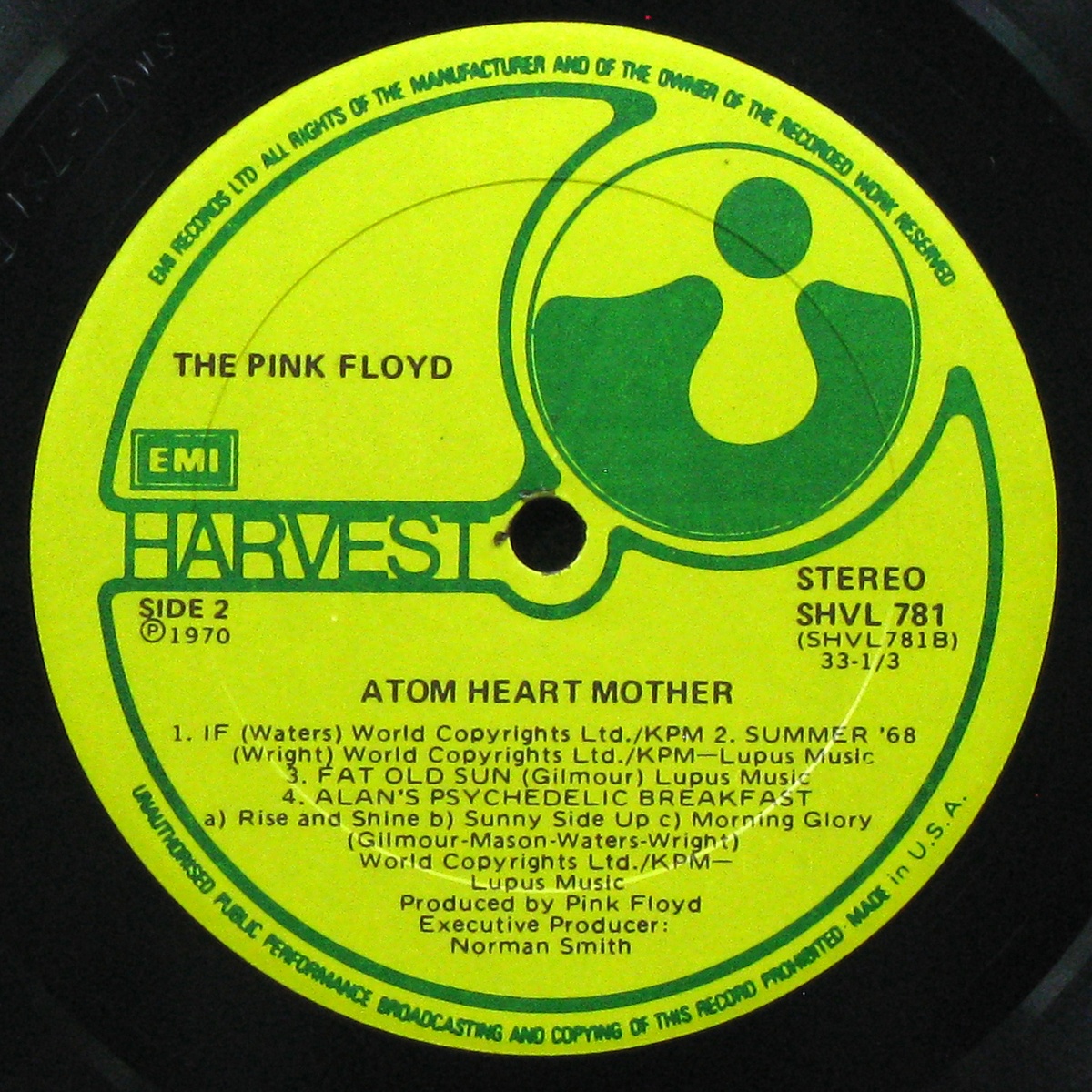 LP Pink Floyd — Atom Heart Mother фото 5