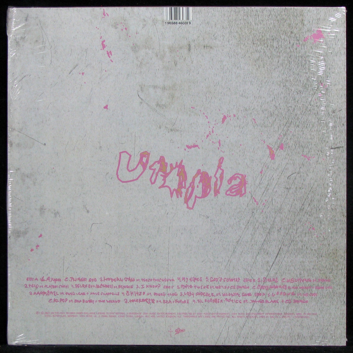 LP Travis Scott — Utopia (2LP) фото 2