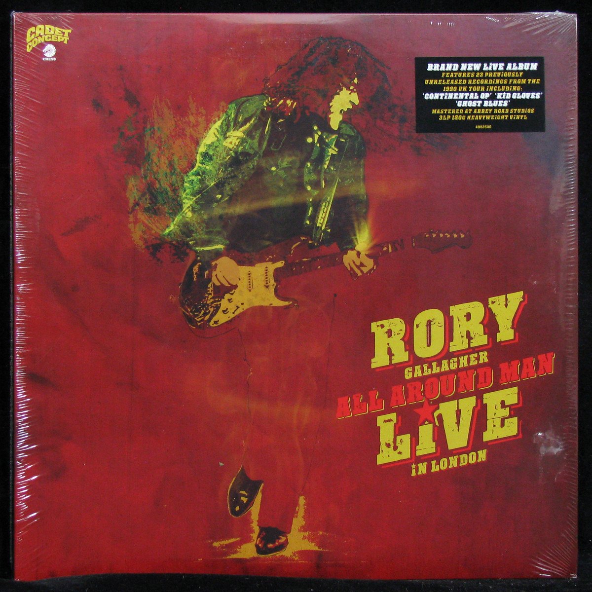 LP Rory Gallagher — All Around Man (Live In London) (3LP, + booklet) фото