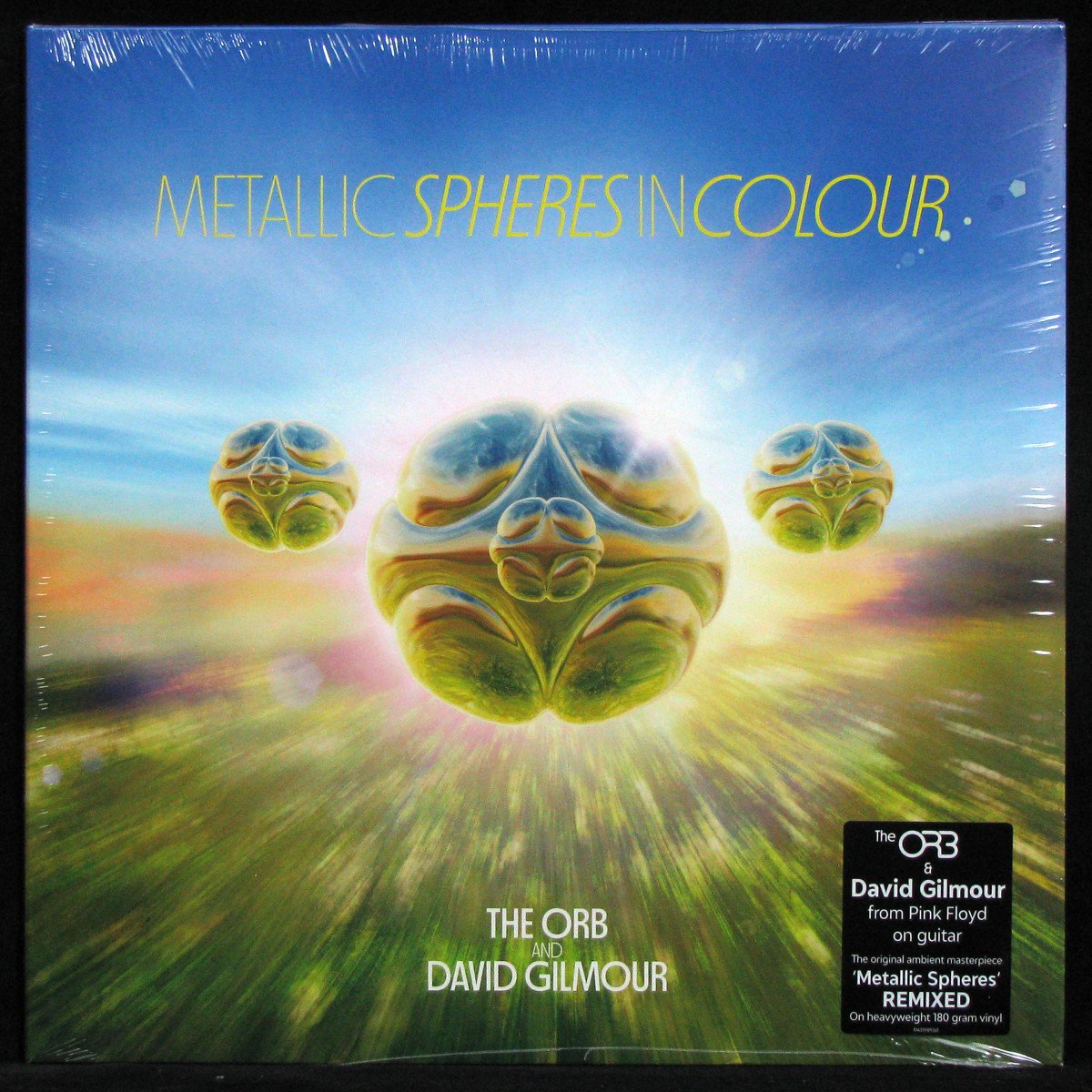 LP ORB / David Gilmour — Metallic Spheres In Colour (+ poster) фото