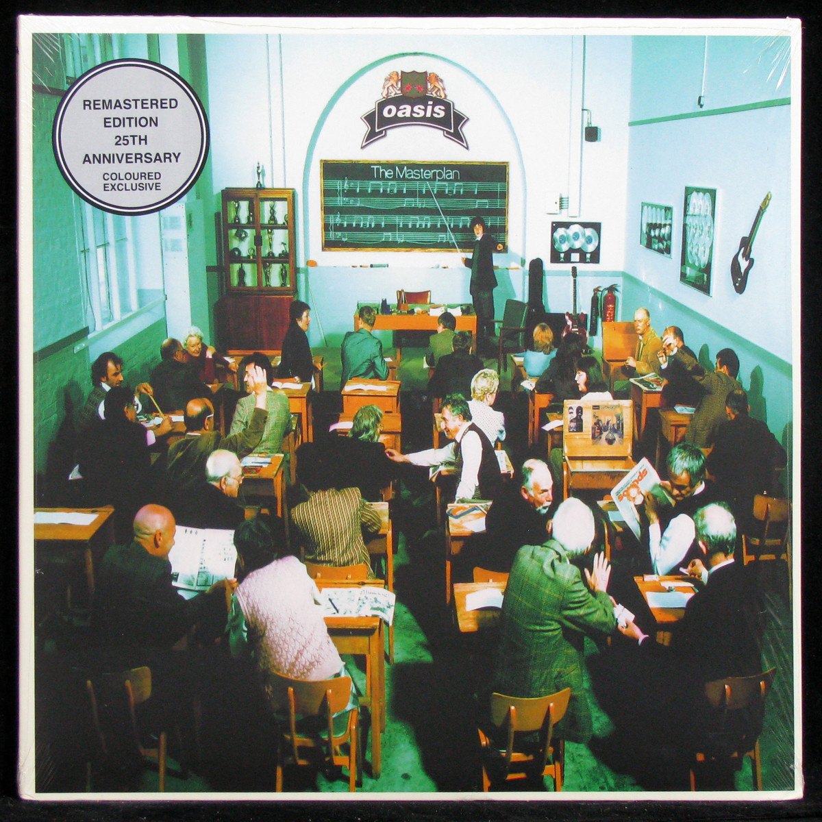 LP Oasis — Masterplan (2LP, coloured vinyl) фото