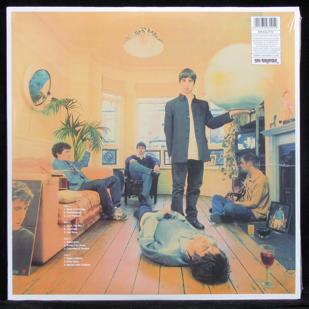 LP Oasis — Definitely Maybe (2LP) фото 2