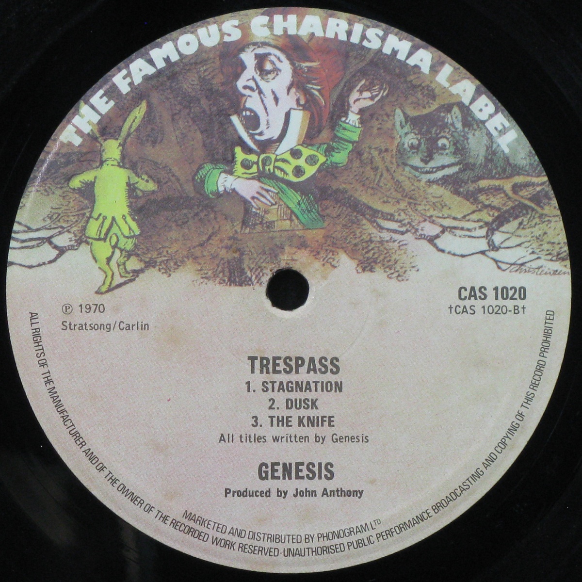 LP Genesis — Trespass фото 2