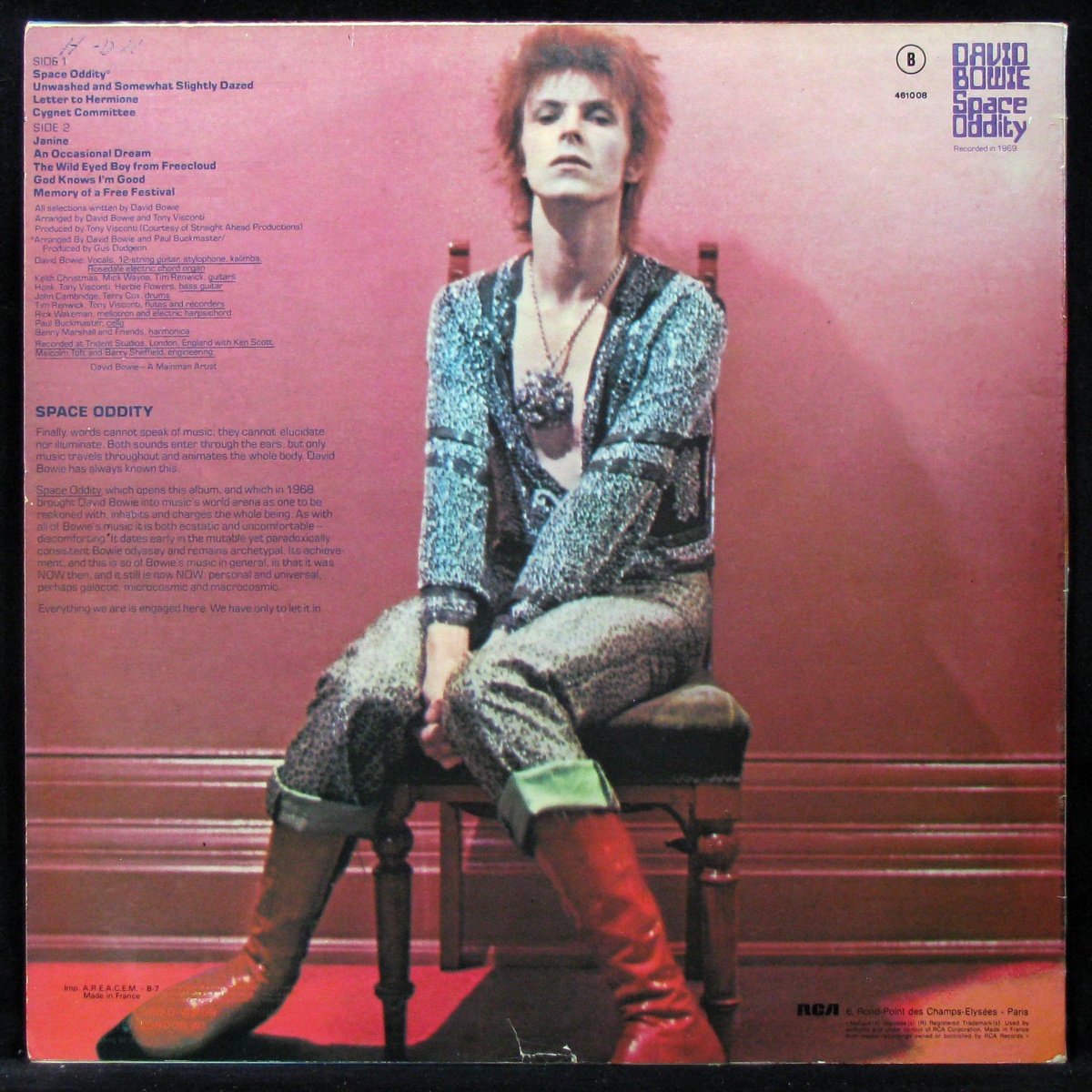 LP David Bowie — Space Oddity фото 2