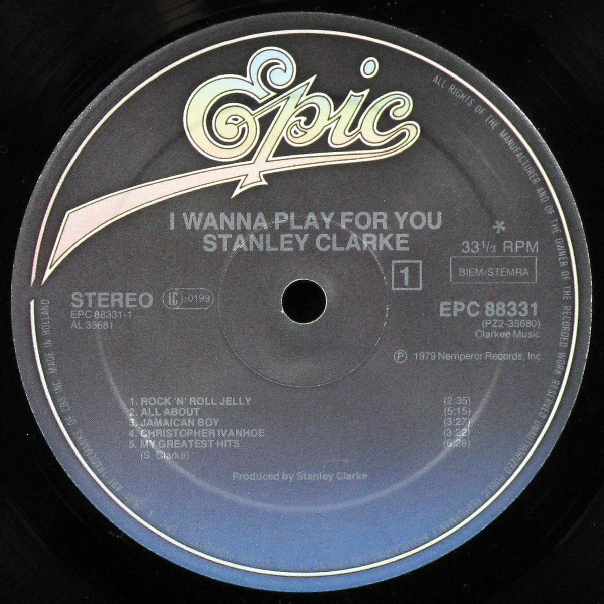 LP Stanley Clarke — I Wanna Play For You (2LP) фото 2
