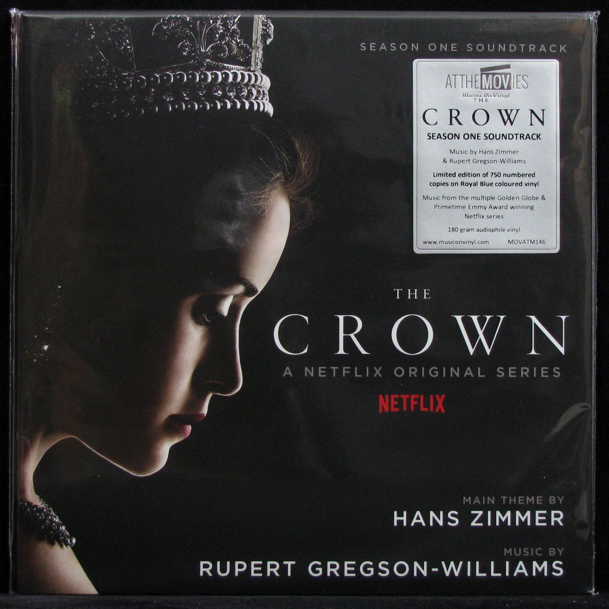 LP Soundtrack — Crown, Season 1 (2LP, coloured vinyl) фото