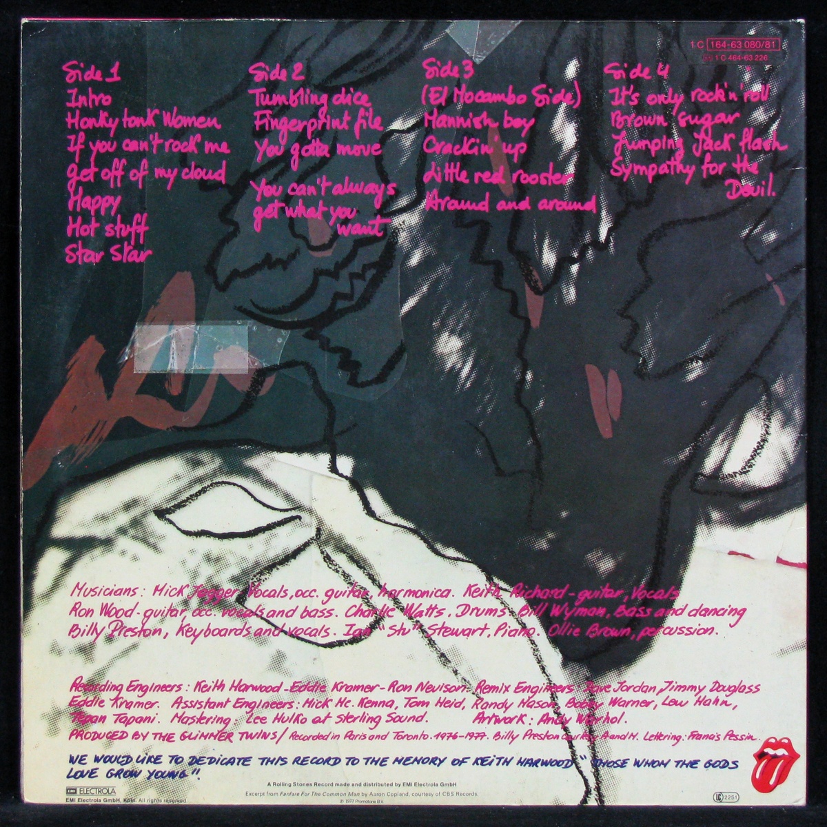 LP Rolling Stones — Love You Live (2LP) фото 2