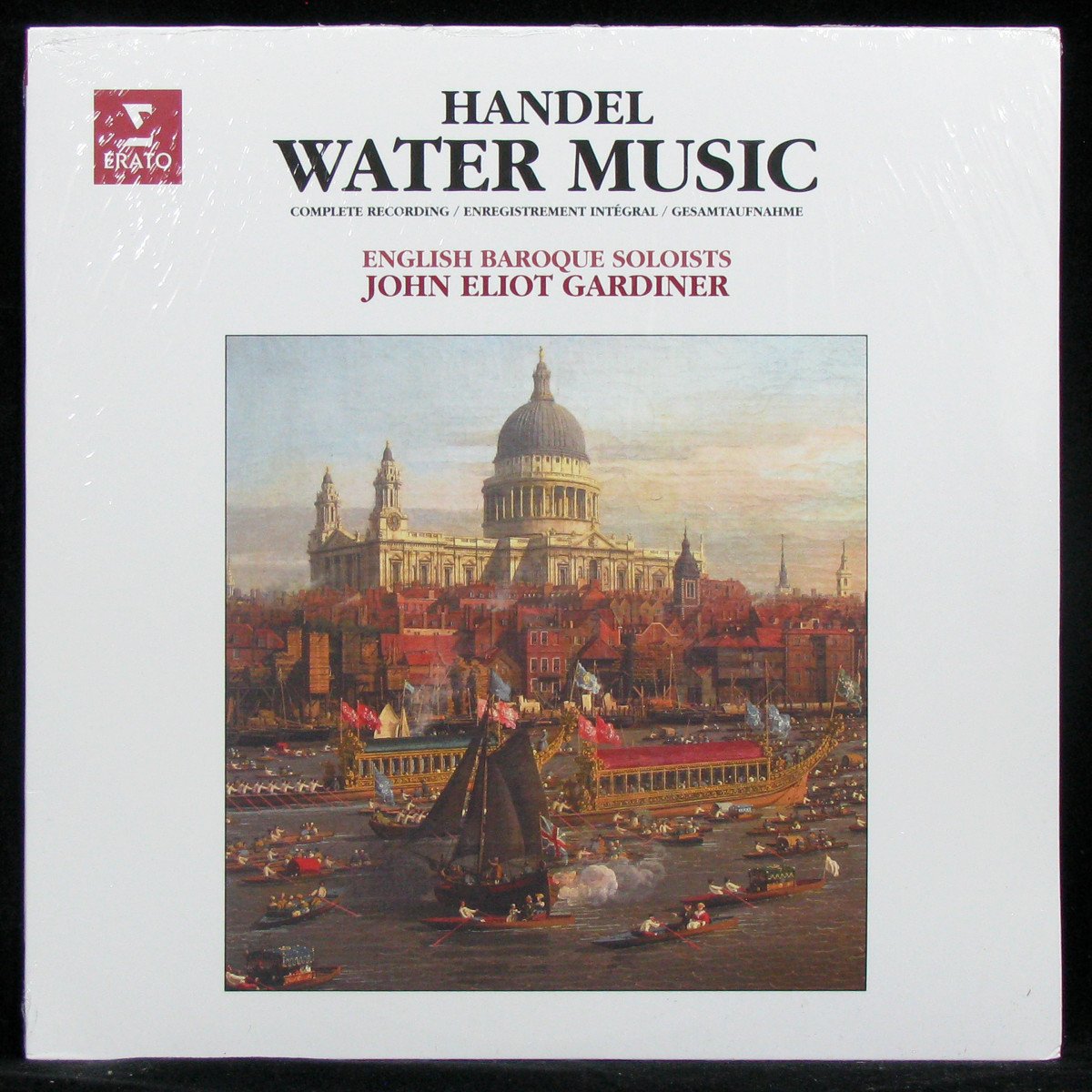 LP John Eliot Gardiner — Handel: Water Music фото