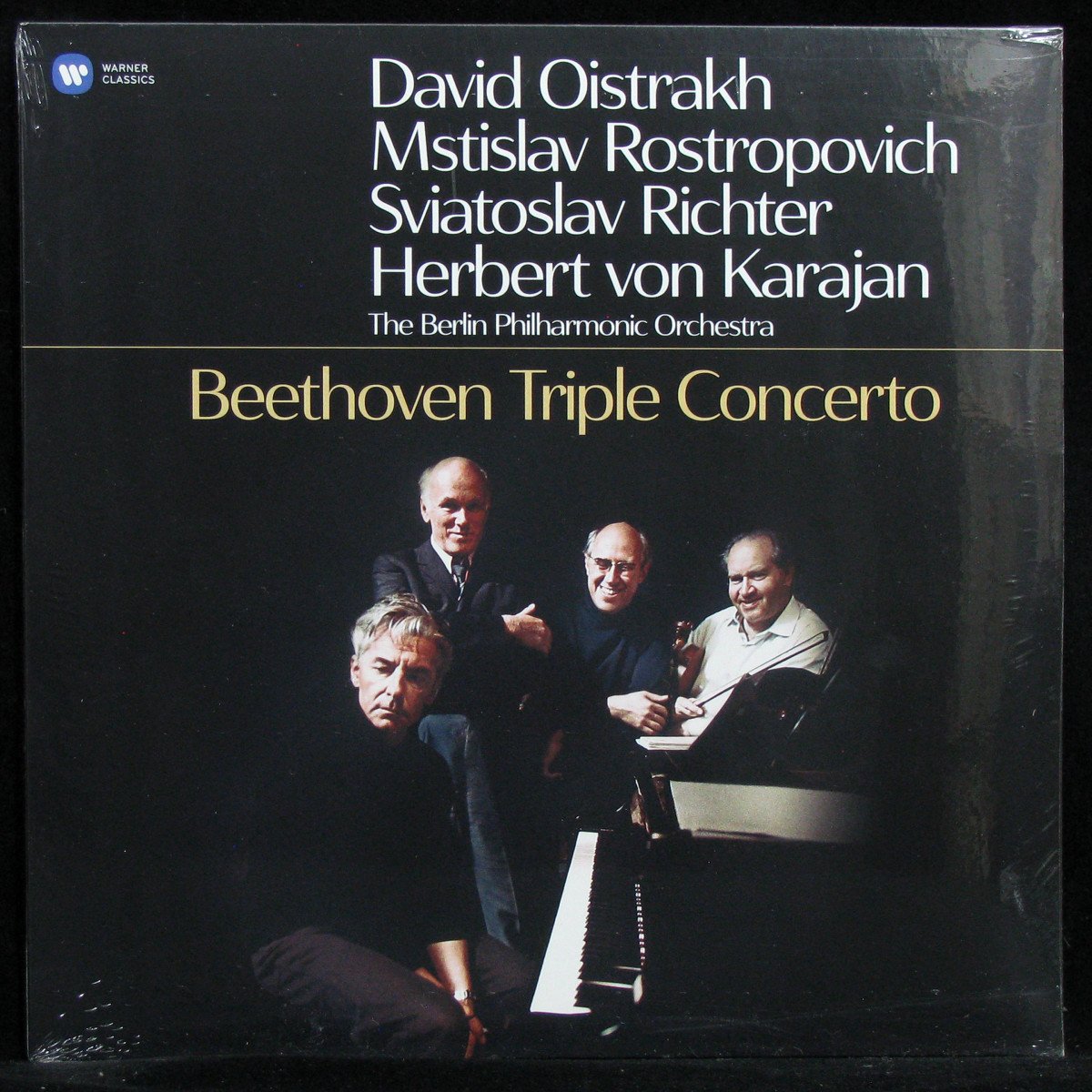 LP Oistrach / Rostropovich / Richter / Karajan — Beethoven: Triple Concerto фото