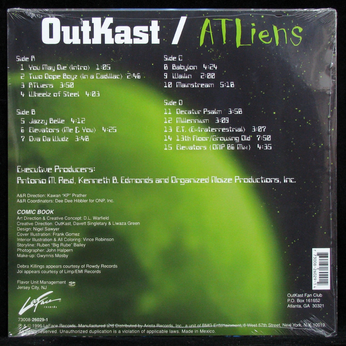 LP Outkast — ATLiens (2LP) фото 2