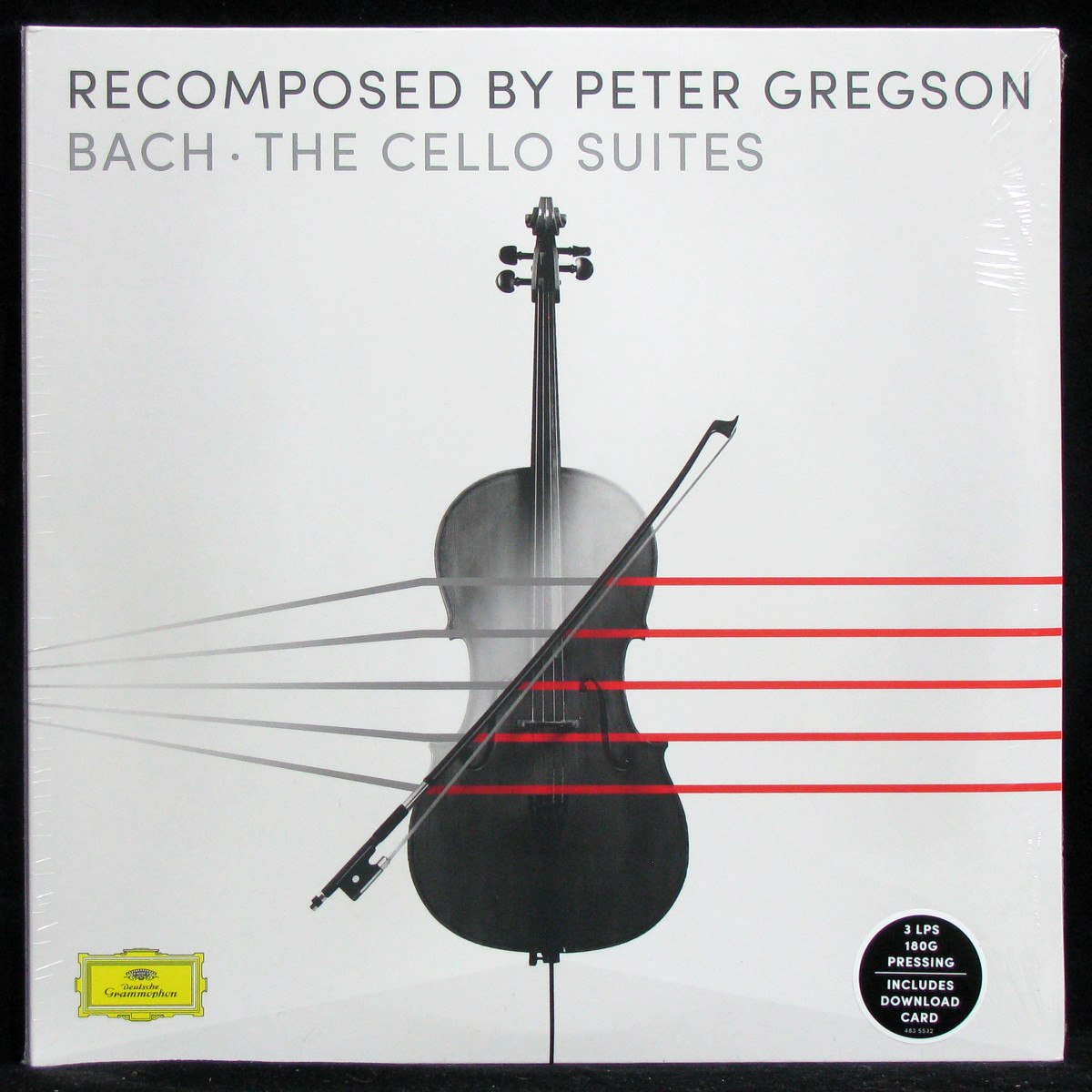 LP Peter Gregson — Recomposed By Peter Gregson: Bach - The Cello Suites (3LP) фото