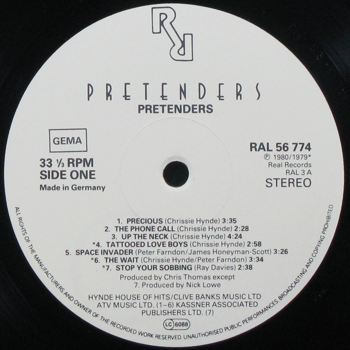 LP Pretenders — Pretenders фото 2
