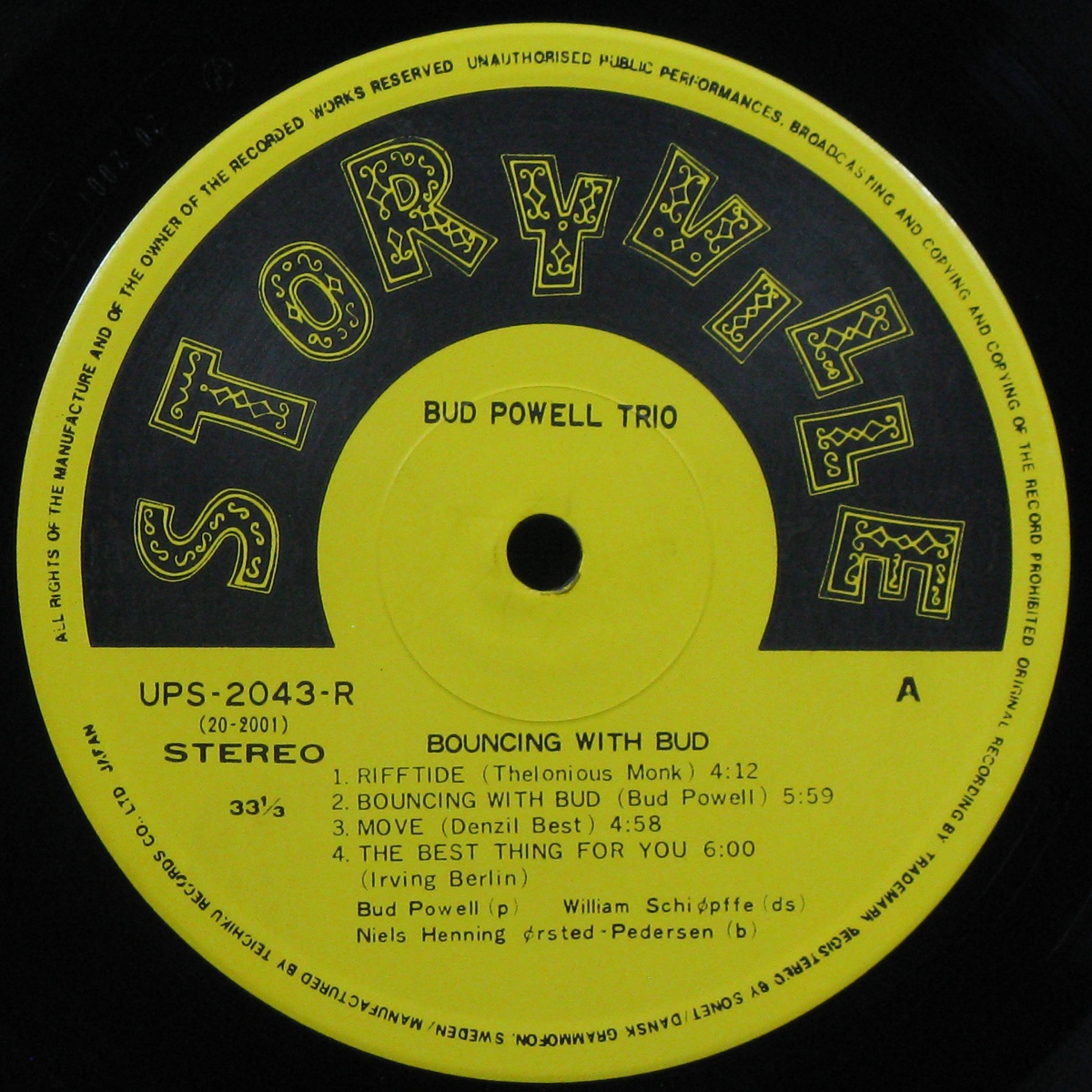 LP Bud Powell — Bouncing With Bud фото 2
