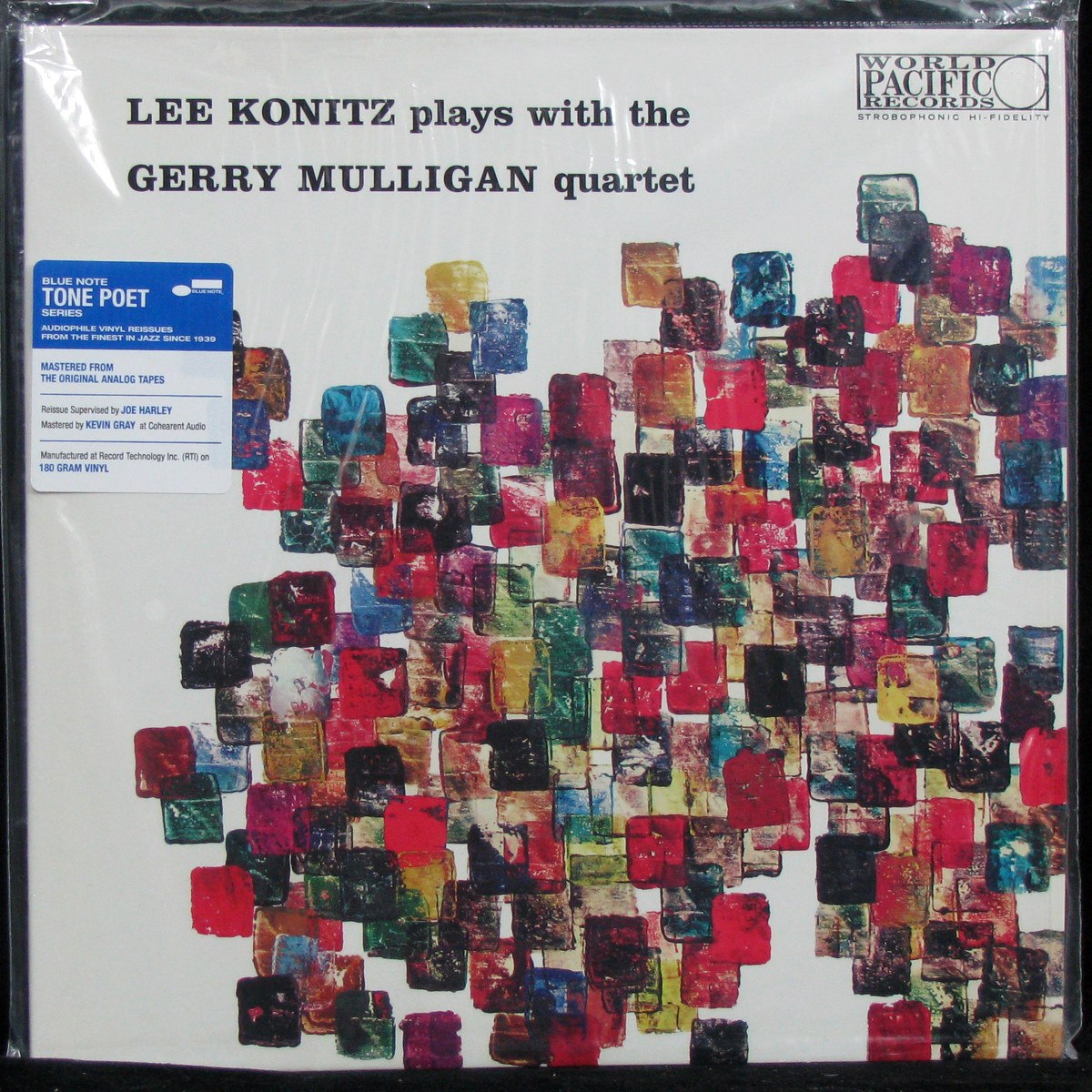 LP Lee Konitz / Gerry Mulligan — Konitz Plays With The Gerry Mulligan Quartet (mono) фото