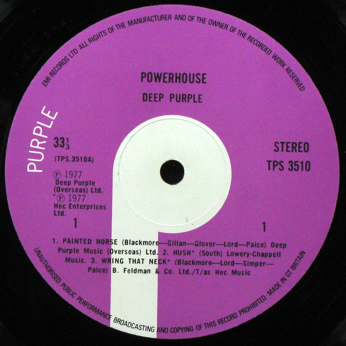 LP Deep Purple — Powerhouse фото 3