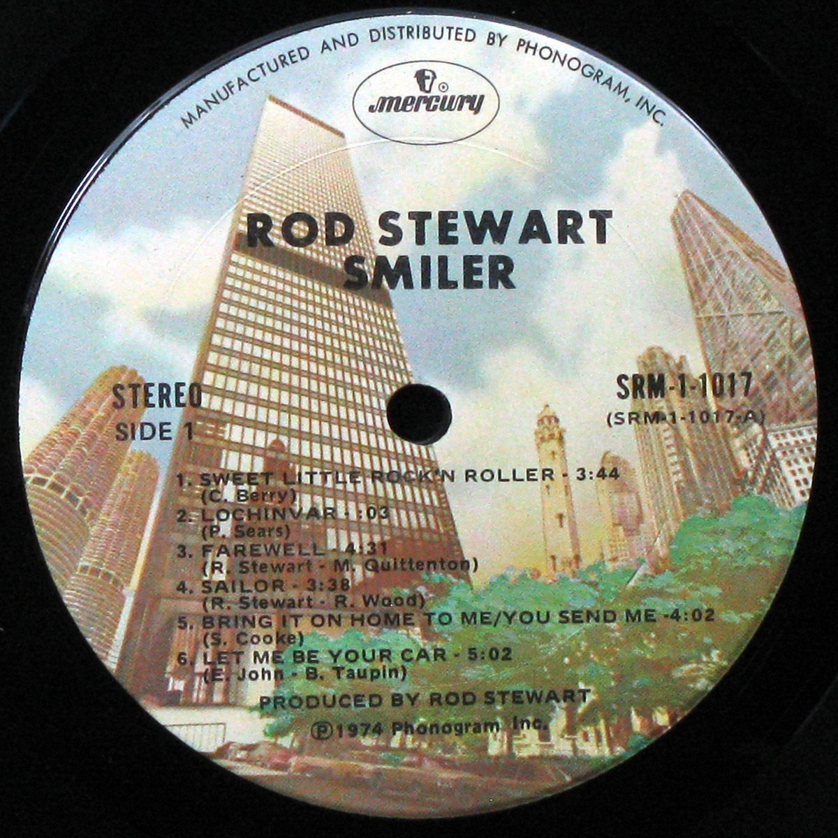 LP Rod Stewart — Smiler (+ obi) фото 3