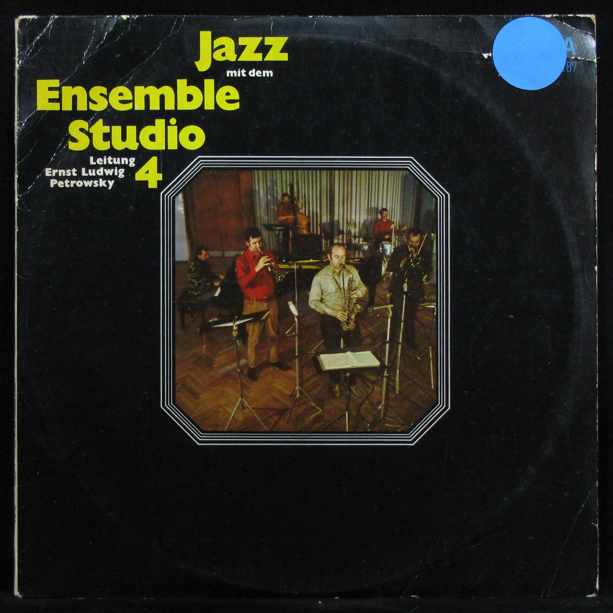 LP Ensemble Studio 4 Leitung Ernst Ludwig Petrowsky — Jazz Mit Dem Ensemble Studio 4 фото