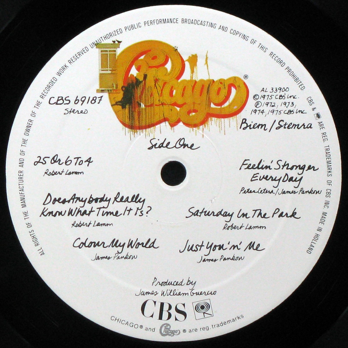 LP Chicago — Chicago IX - Chicago's Greatest Hits фото 2