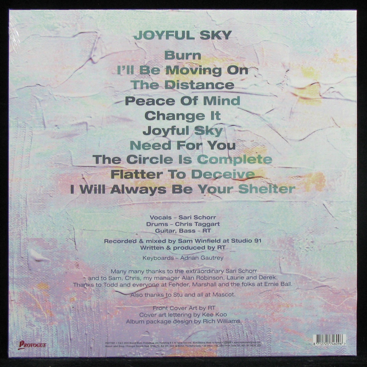 LP Robin Trower — Joyful Sky фото 2