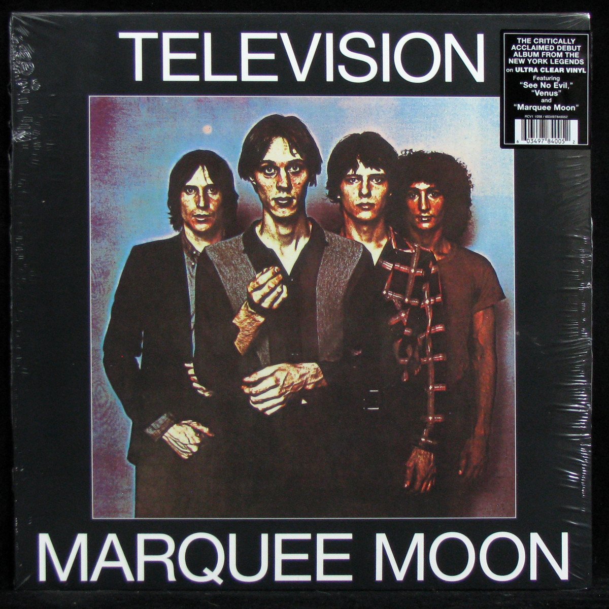 LP Television — Marquee Moon (coloured vinyl) фото