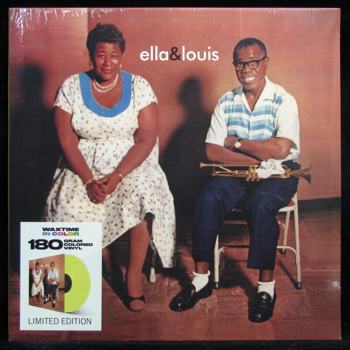 LP Ella Fitzgerald / Louis Armstrong — Ella And Louis (coloured vinyl) фото
