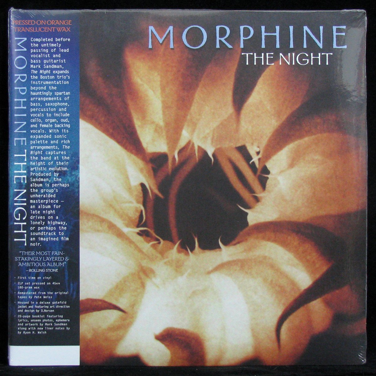 LP Morphine — Night (2LP, + booklet, orange vinyl, + obi) фото