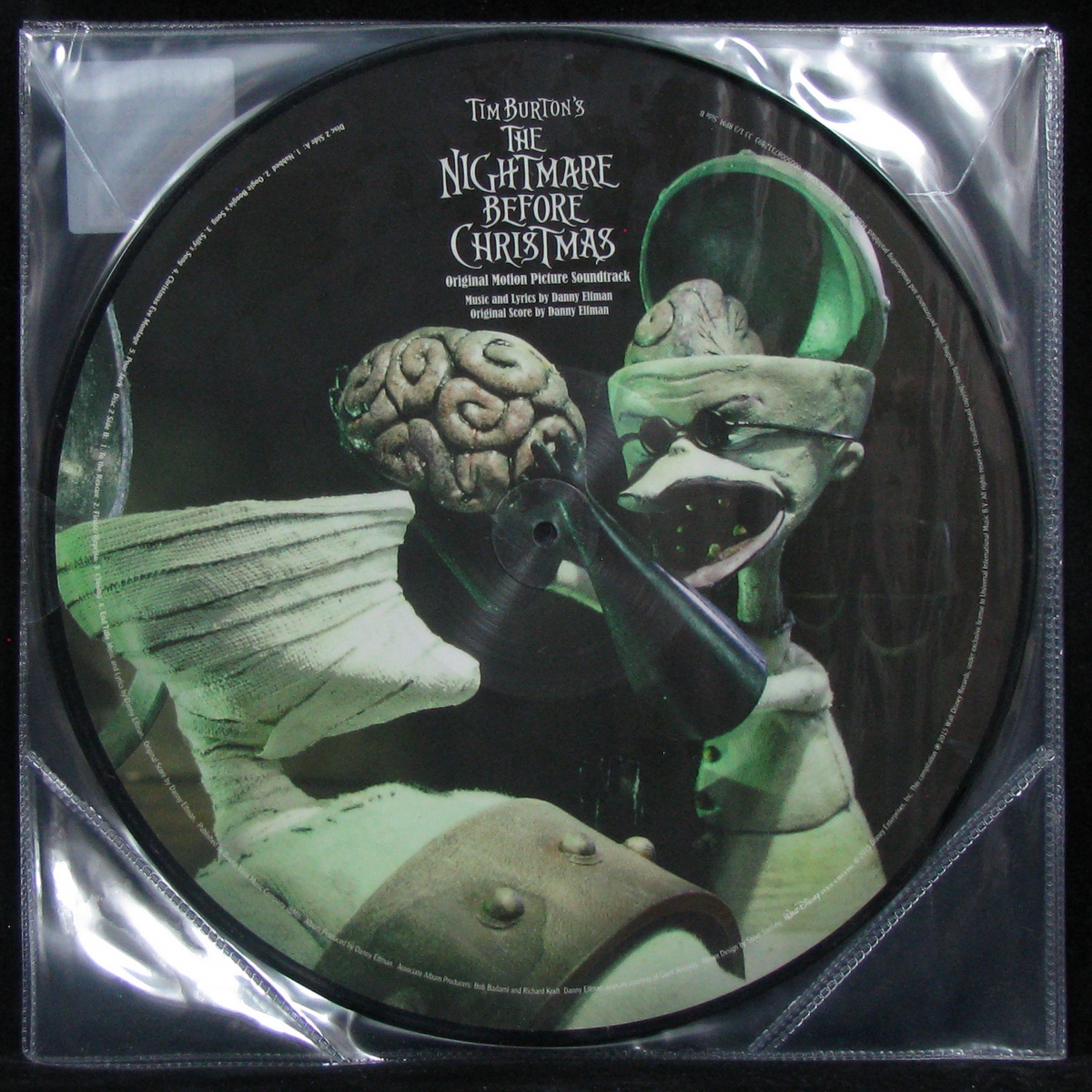 LP Danny Elfman — Nightmare Before Christmas (Original Motion Picture Soundtrack) (picture disc, 2LP) фото 2