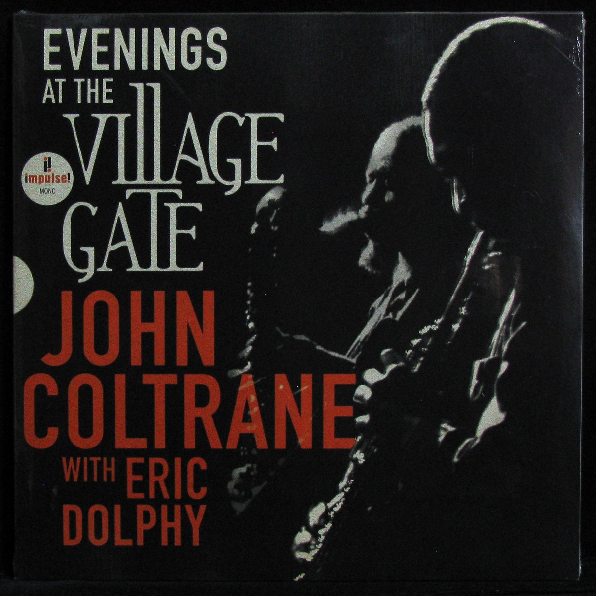 LP John Coltrane With Eric Dolphy — Evenings At The Village Gate (mono, 2LP) фото