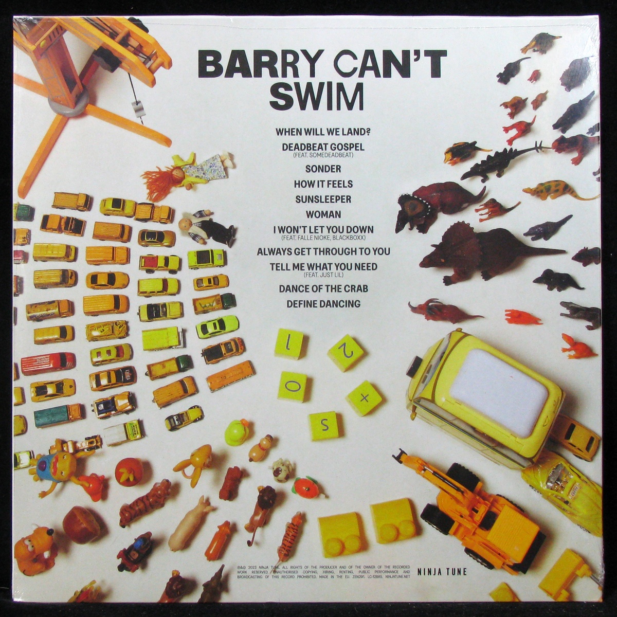 LP Barry Can't Swim — When Will We Land? (coloured vinyl) фото 2