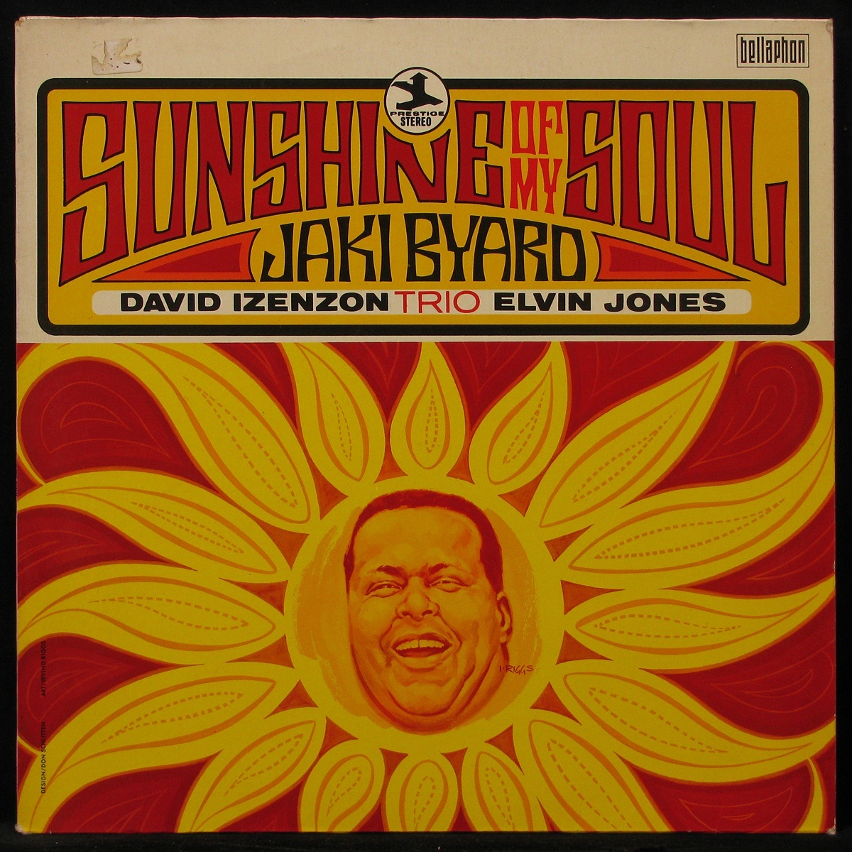 LP Jaki Byard Trio — Sunshine Of My Soul фото