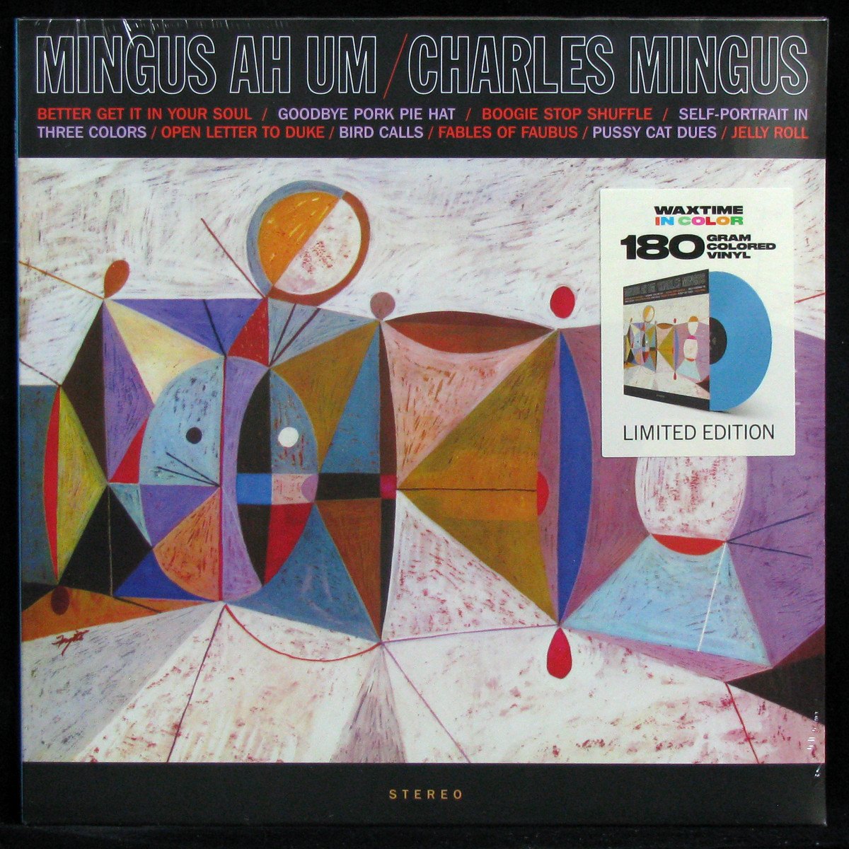 LP Charlie Mingus — Mingus Ah Um (coloured vinyl) фото