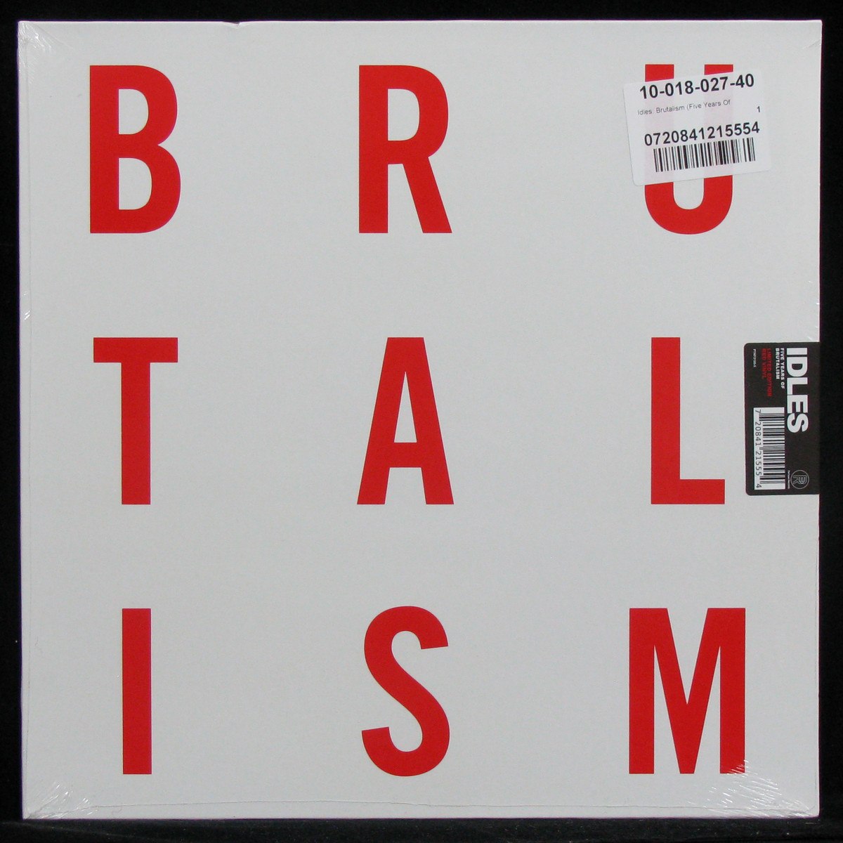 LP Idles — Five Years of Brutalism (coloured vinyl) фото