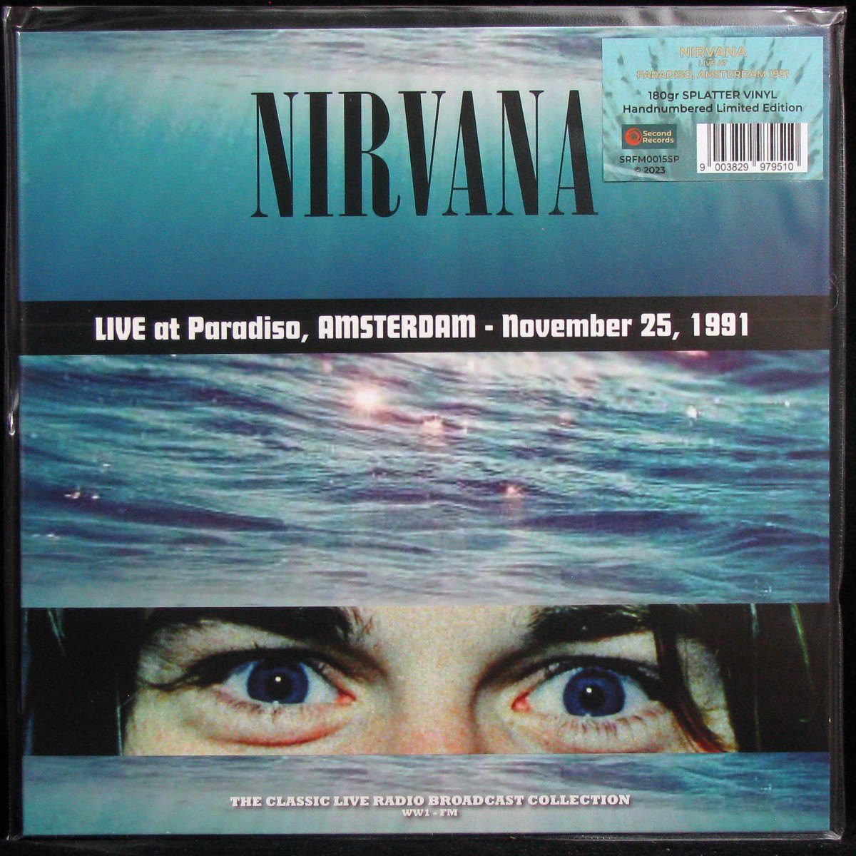 LP Nirvana — Live At Paradiso, Amsterdam - November 25, 1991 (coloured vinyl) фото