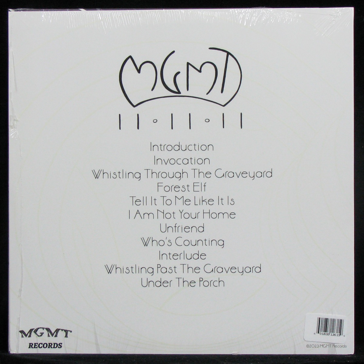 LP MGMT — 11•11•11 (coloured vinyl) фото 2