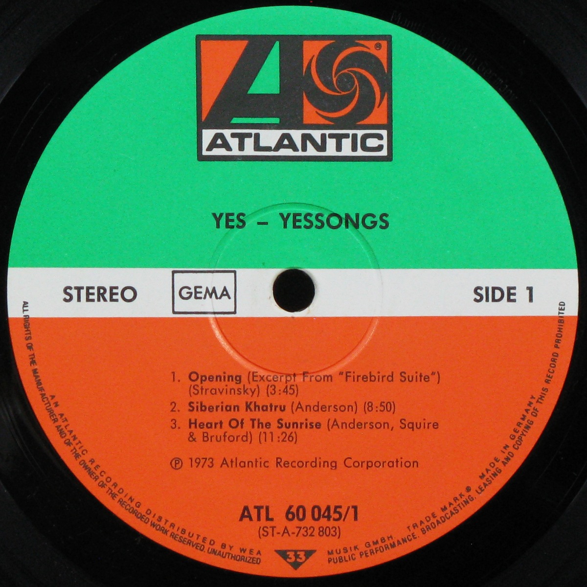 LP Yes — Yessongs (3LP) фото 2