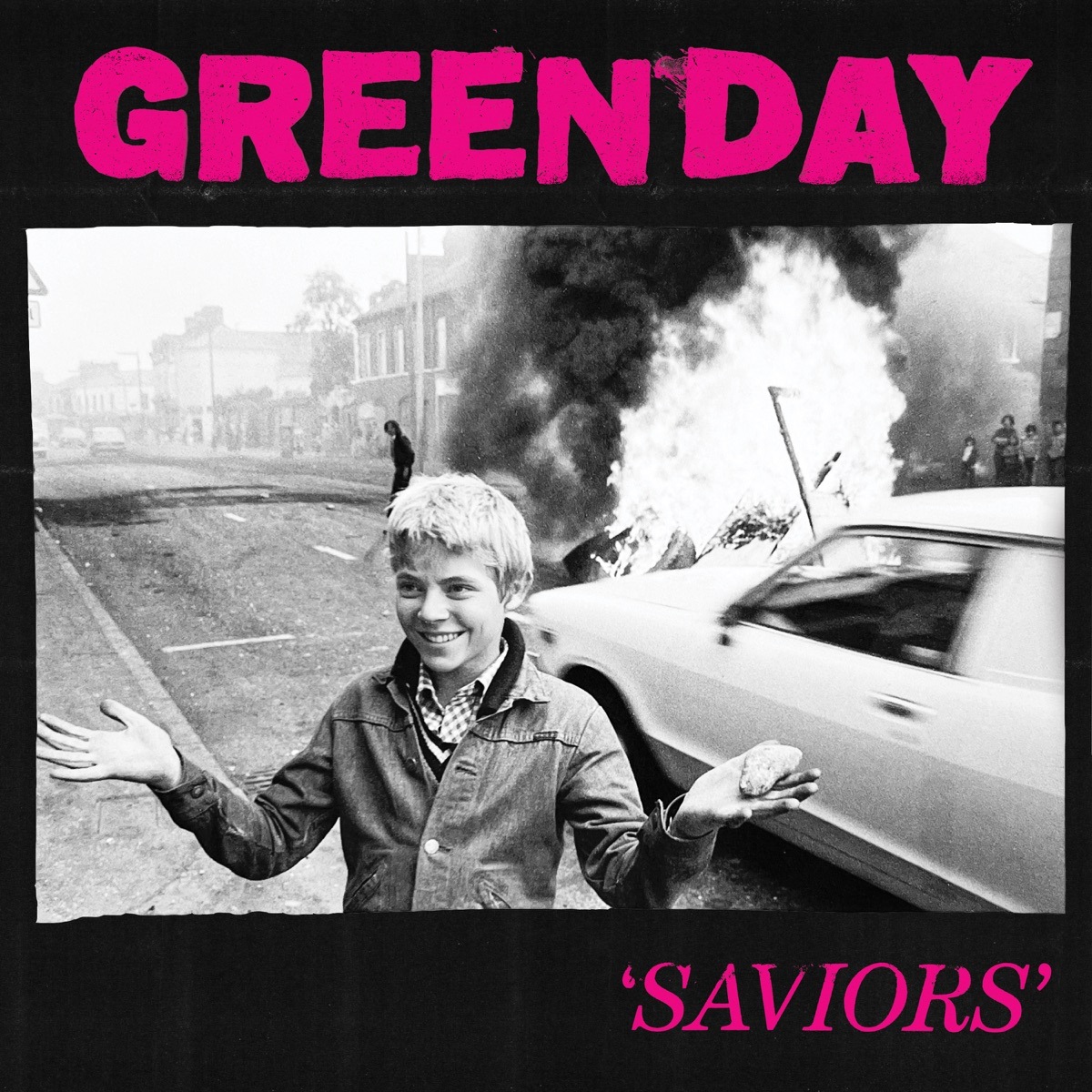 LP Green Day — Saviors (Neon Pink vinyl) (+ poster, Pre-Sale) фото