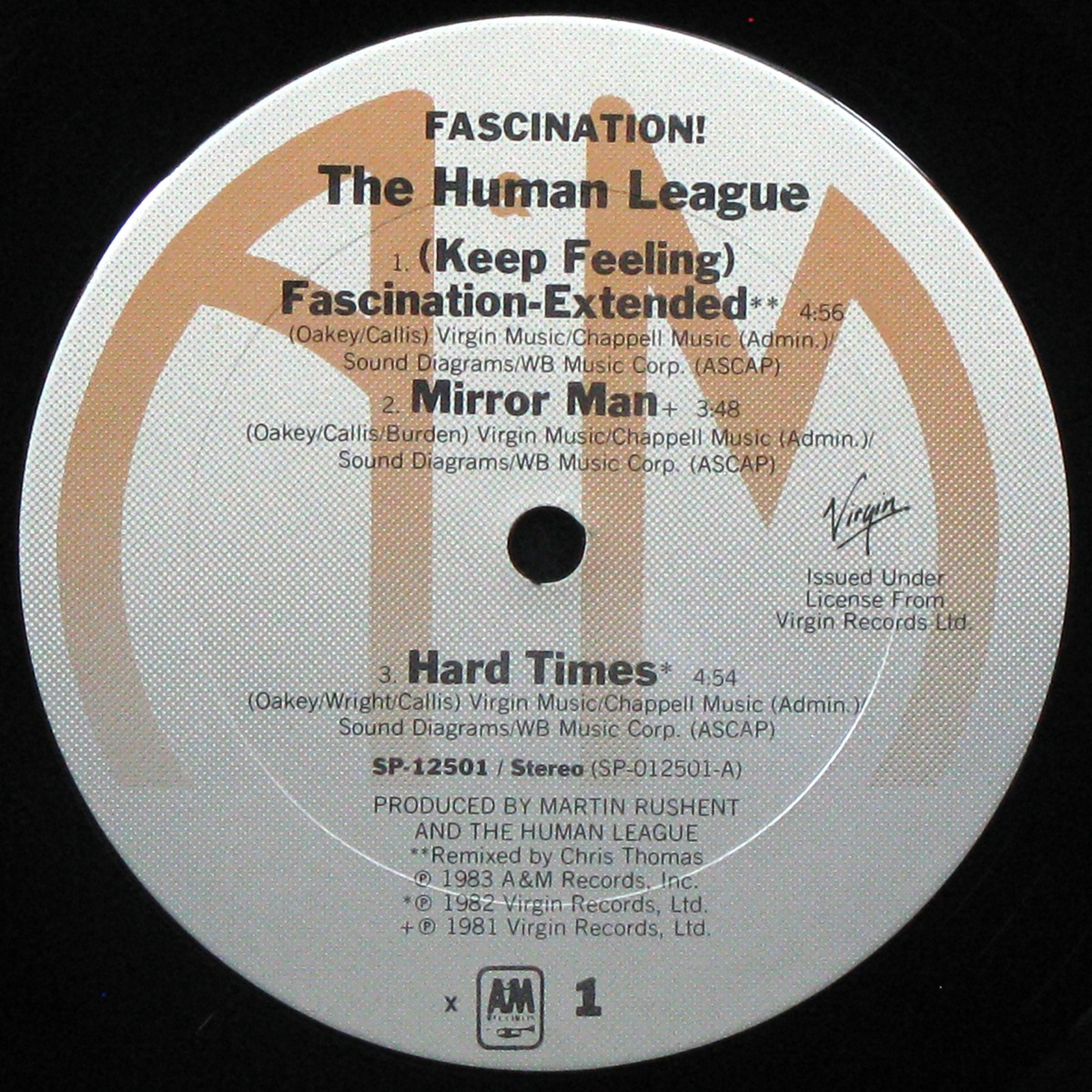 LP Human League — Fascination! фото 2