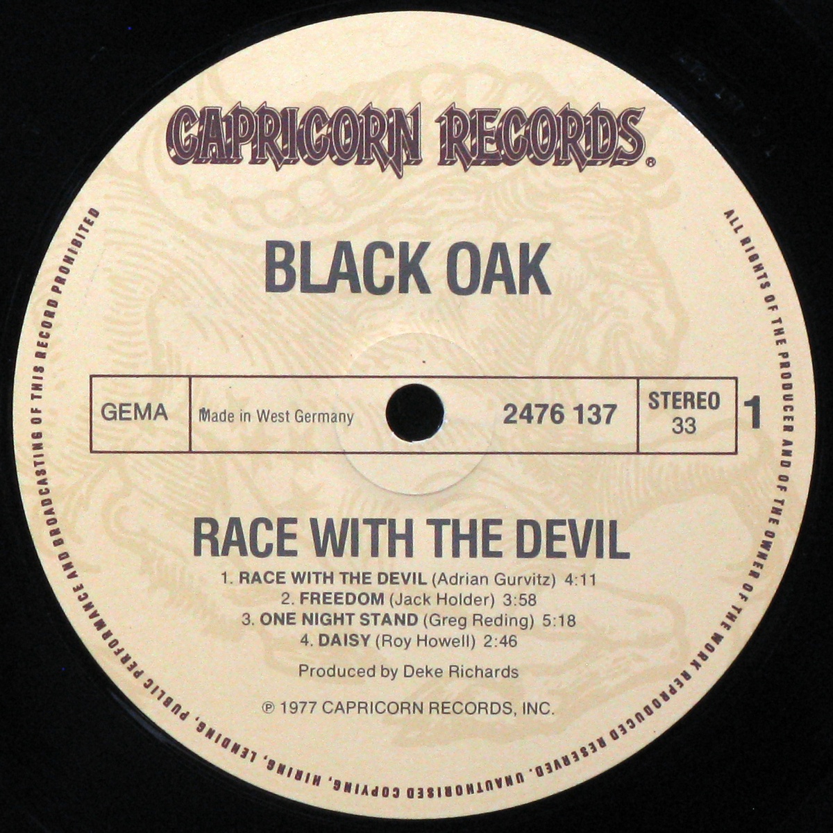 LP Black Oak Arkansas — Race With The Devil фото 2