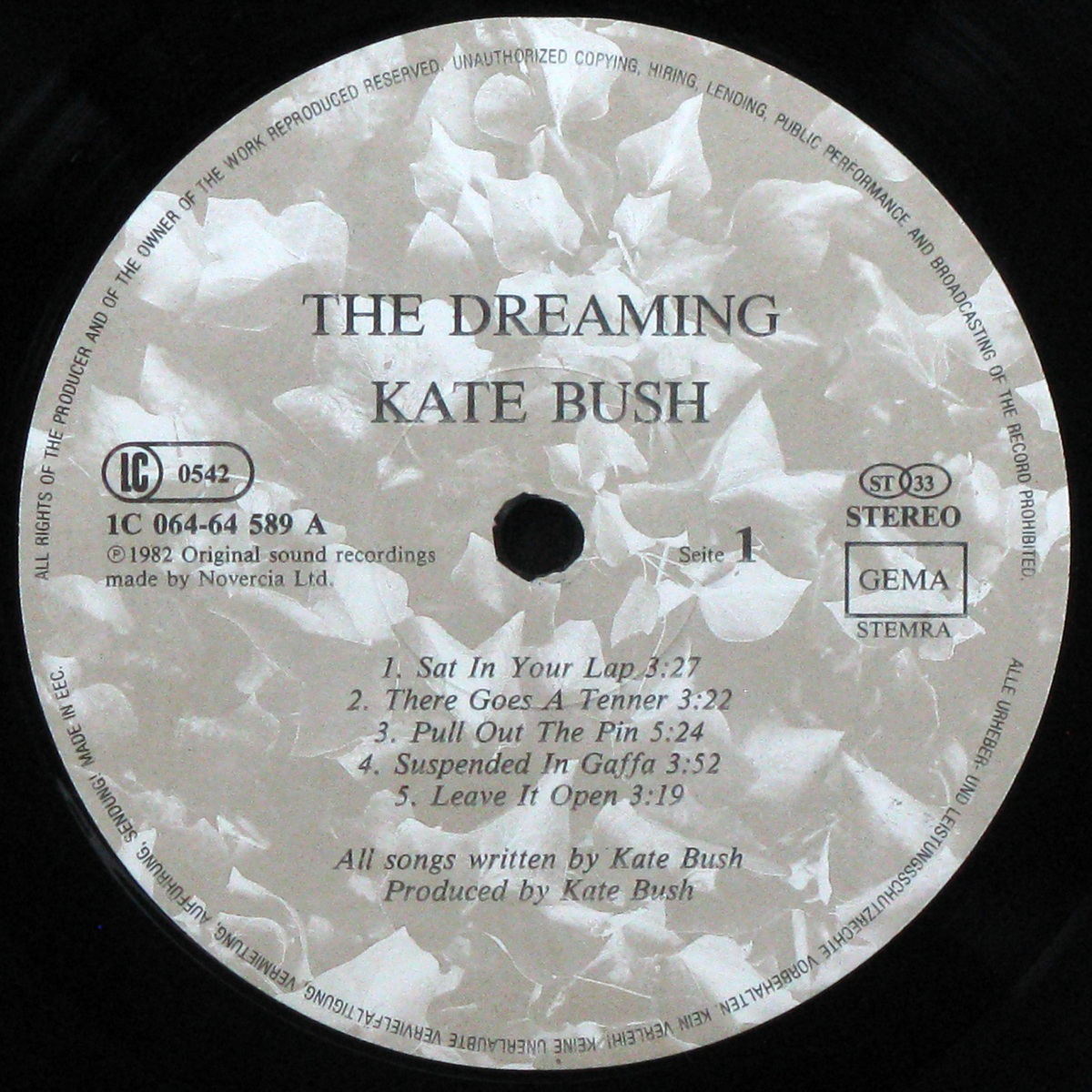 LP Kate Bush — Dreaming фото 2