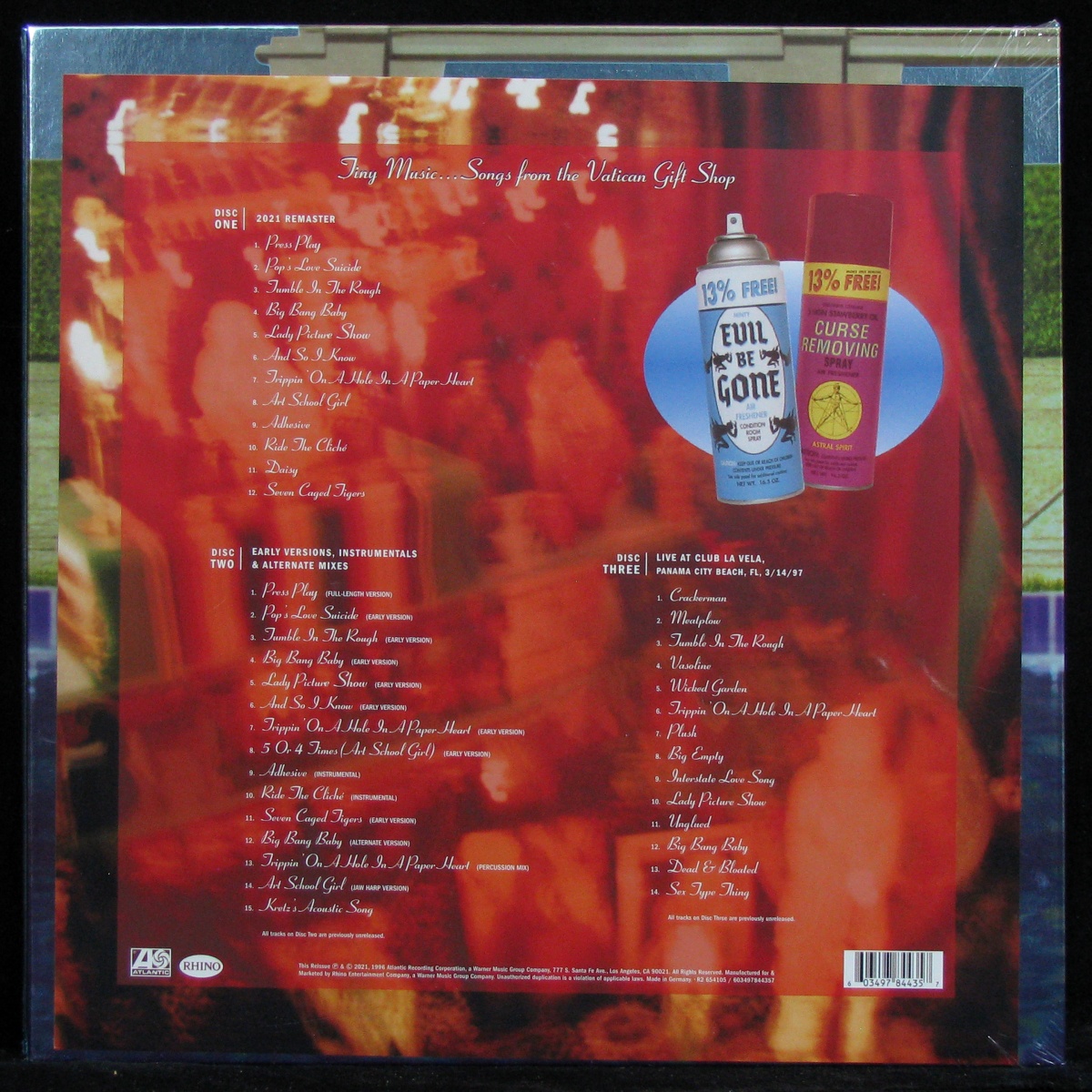 LP Stone Temple Pilots — Tiny Music...Songs From The Vatican Gift Shop (Box Set: LP+3CD) фото 2